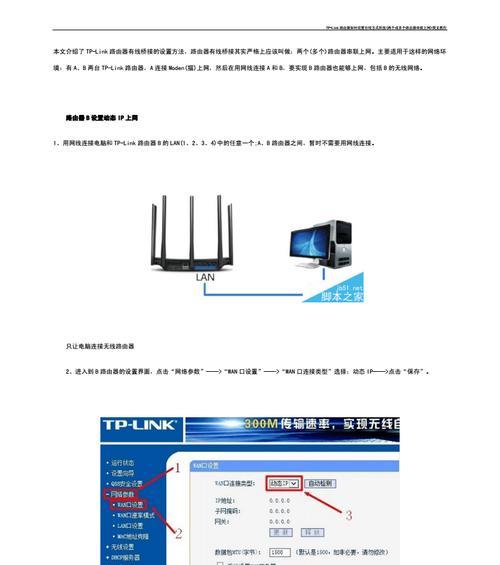 保护网络安全，设置TPLink路由器密码的重要性（如何设置TPLink路由器密码保护家庭网络安全）