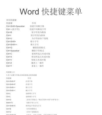 分享Word删除顽固空白页的快捷键（解决Word文档中多余空白页的简便方法）