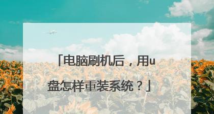 电脑重装系统的详细步骤及注意事项（通过U盘轻松重新安装电脑操作系统）