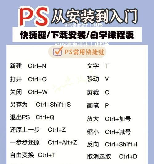 零基础自学PS的教程大全（简单易懂的PS入门指南）