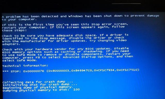 蓝屏代码0x000000d1的原因解析（分析蓝屏代码0x000000d1的发生原因及解决方法）