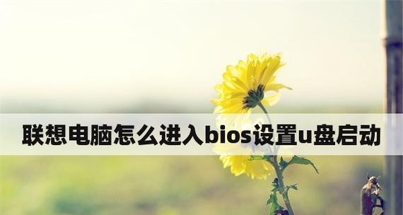 老式联想BIOS如何设置U盘启动项（简明教程带你轻松设置U盘启动）