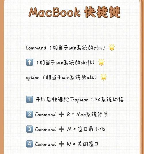 Mac系统下的复制粘贴快捷键（方便快捷的Mac复制粘贴操作）