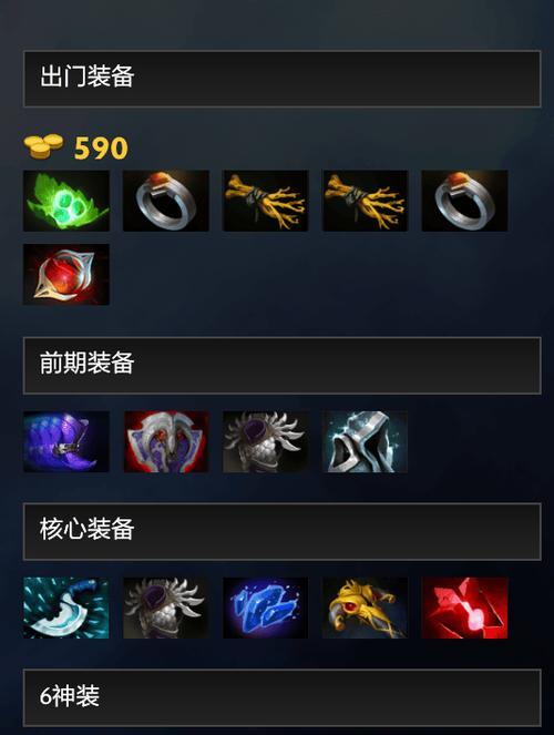 Dota出装攻略大全（掌握装备搭配）