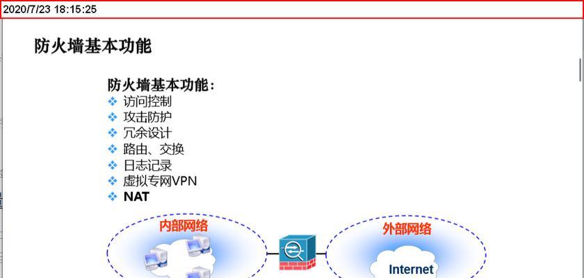 网络防火墙的作用是什么？如何正确配置防火墙以保障网络安全？